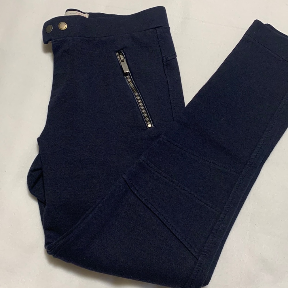 Zara Black Leggings Girls 14Y or Adult size 0-2
